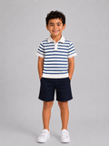 Navy Stripe Polo shirt