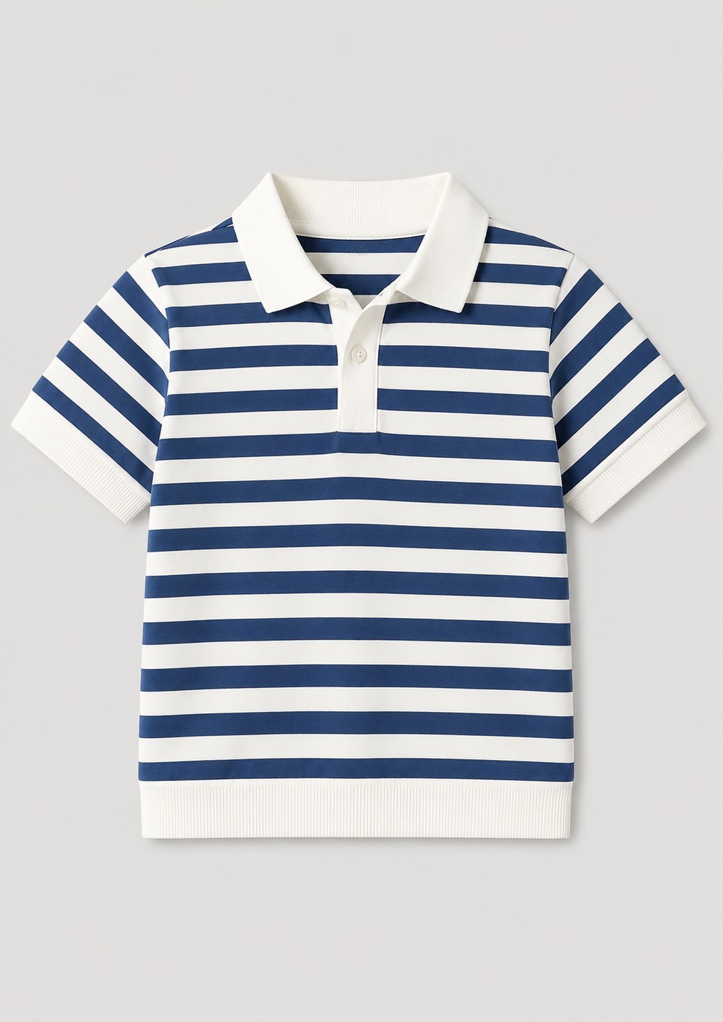 Navy Stripe Polo shirt