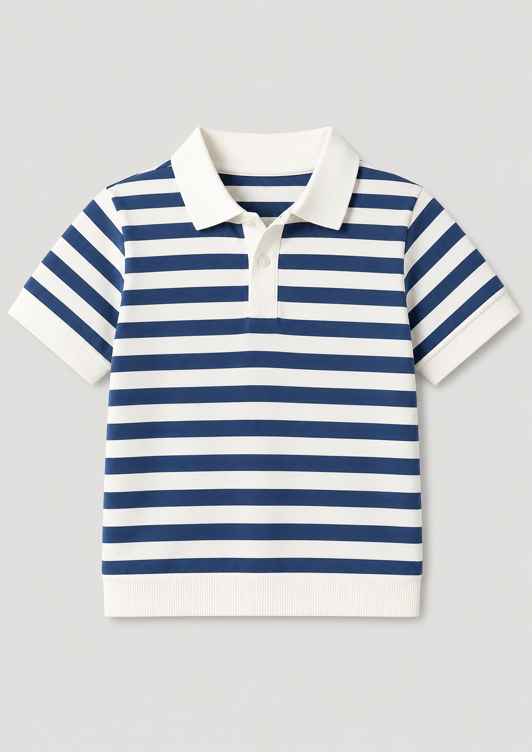 Navy Stripe Polo shirt