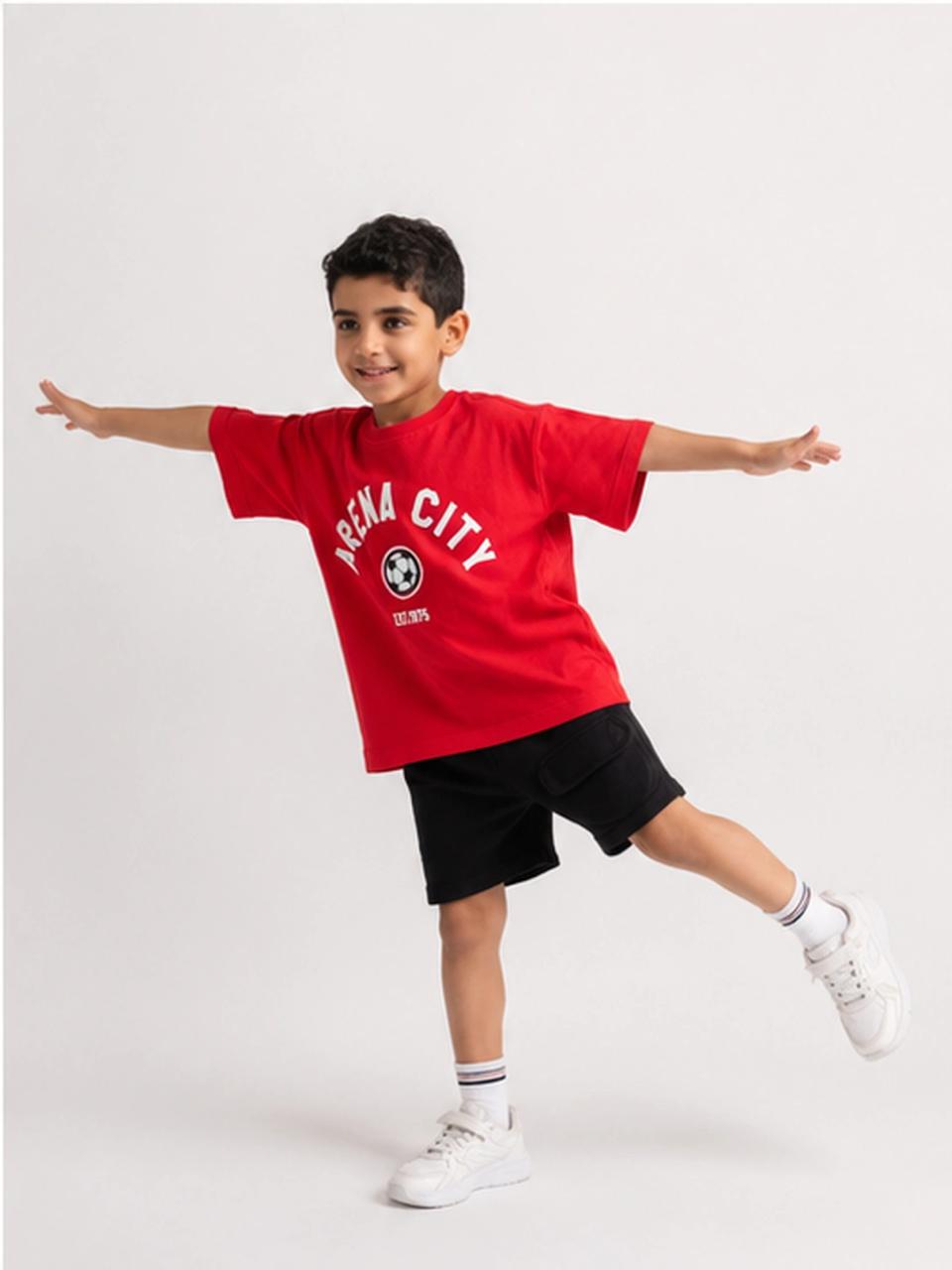 Red arena city cotton set