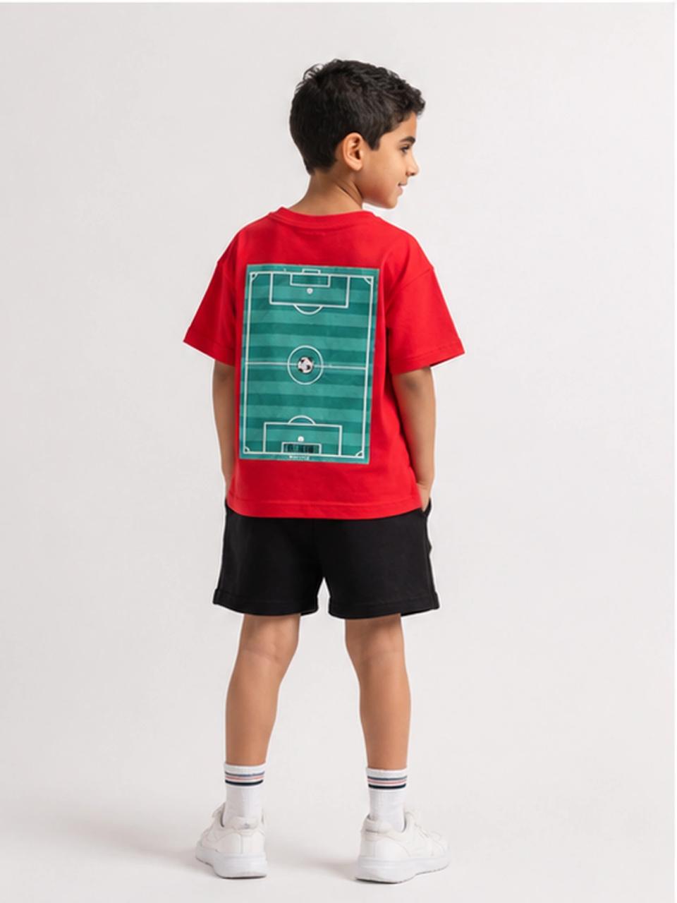 Red arena city cotton set