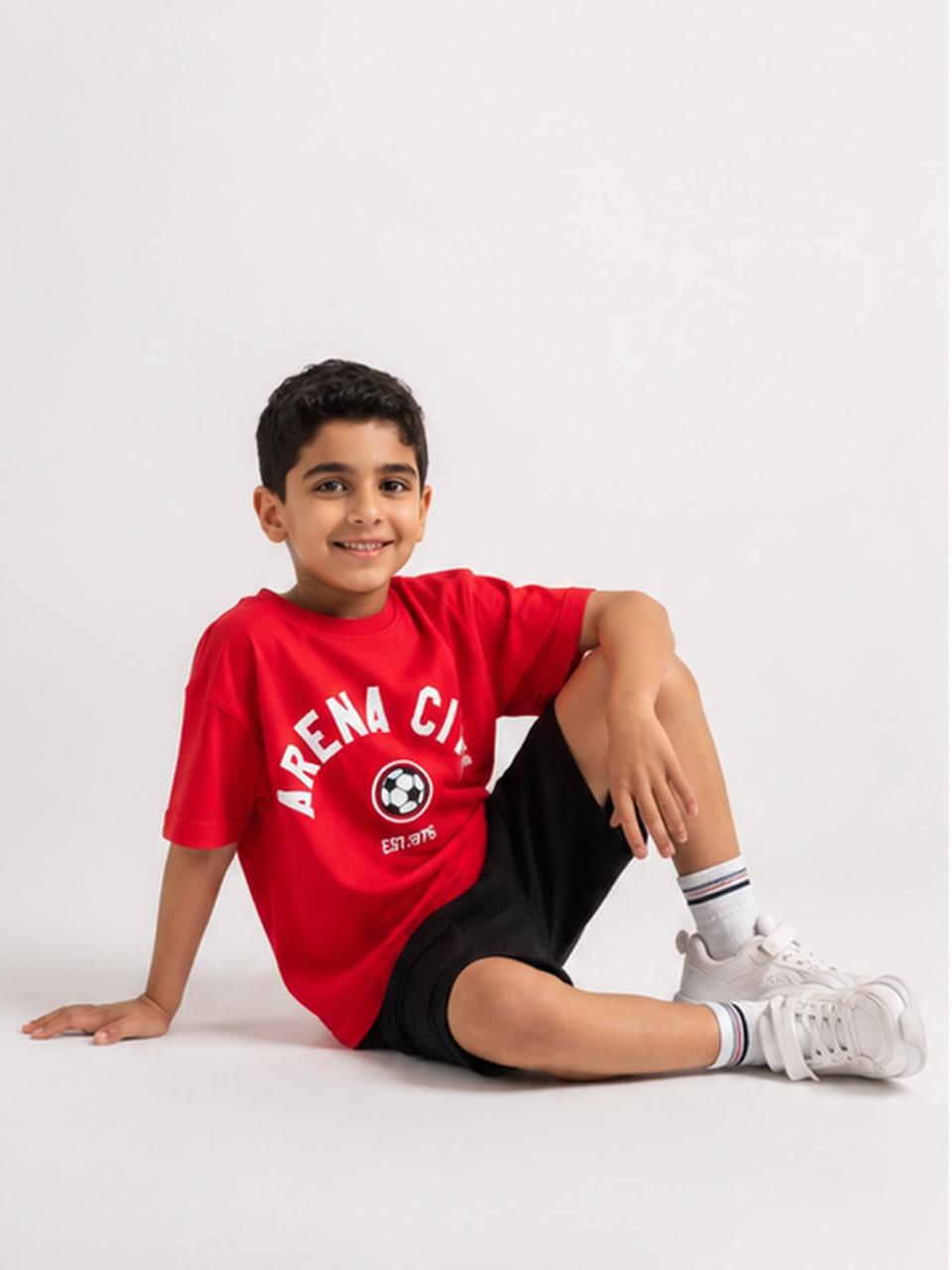 Red arena city cotton set