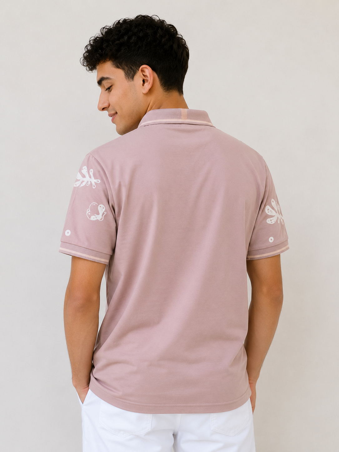 Mauve Vibes Polo shirt