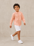 peach palm boys shirt