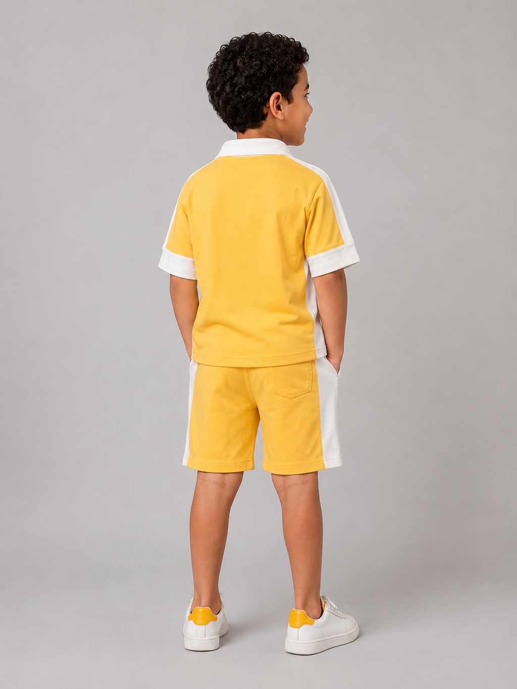 Magic Mini Yellow Polo Set