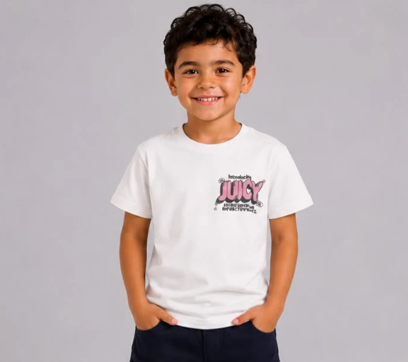juicy boys white shirt