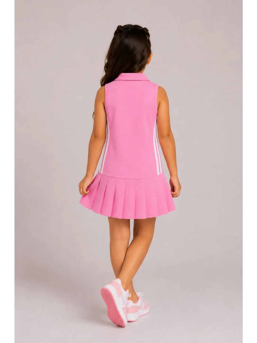 Twirl Pink Polo Dress