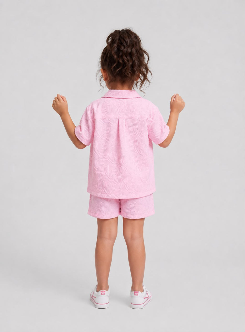Bubblegum Pink Shorts Set