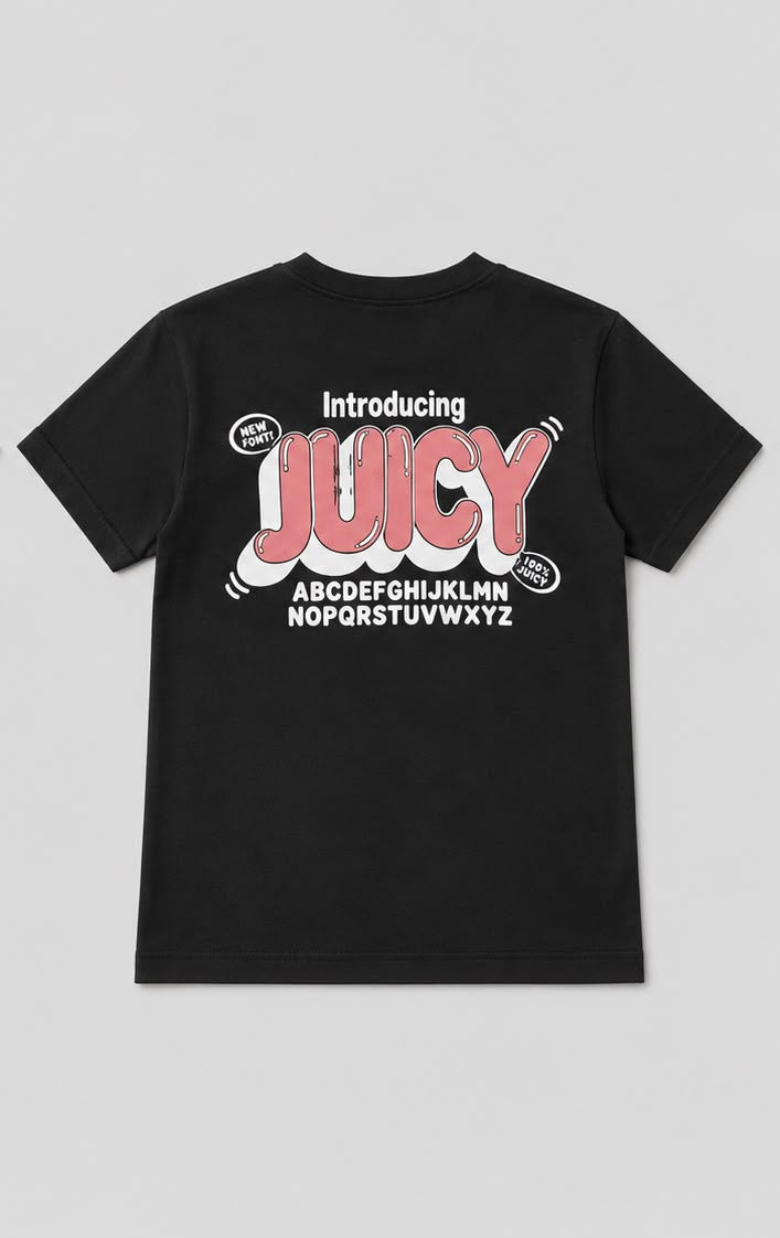 juicy boys black shirt