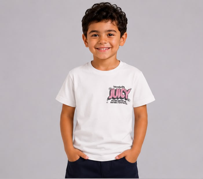 juicy boys white shirt