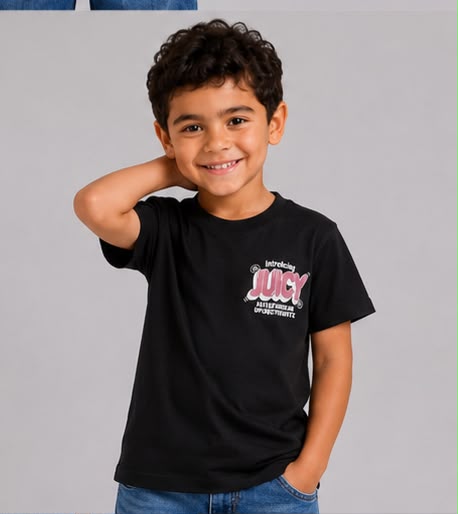 juicy boys black shirt