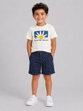 Sunlight Navy Shorts Set 2-pieces