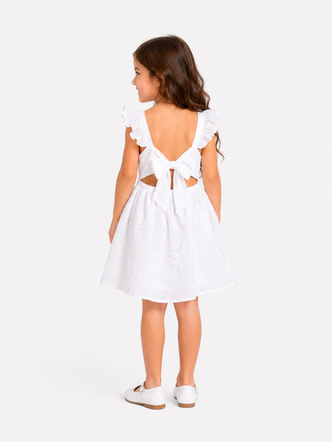 White Angel sleeveless Dress
