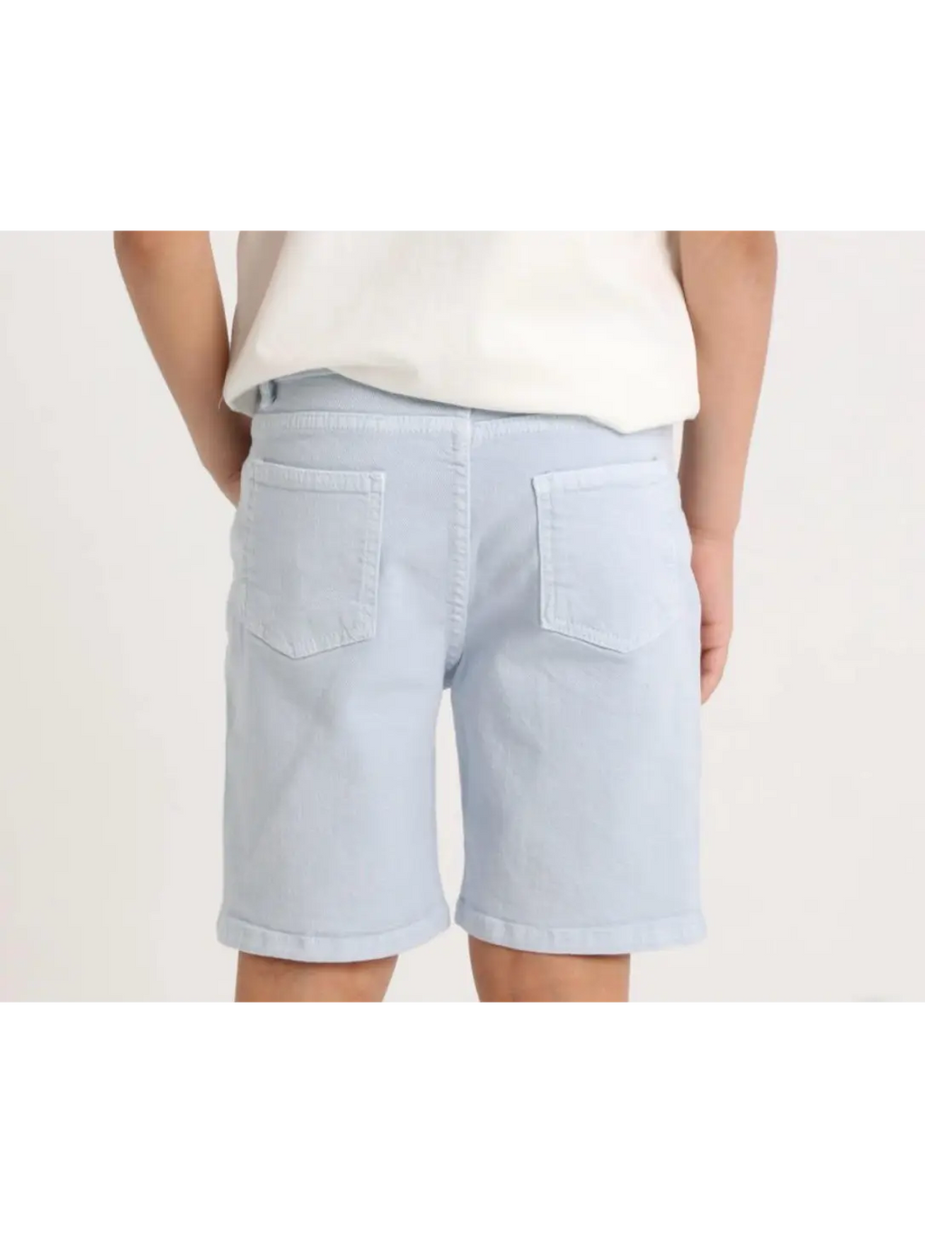 Baby-blue Light Denim Shorts