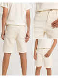 Boys Off-white classic denim