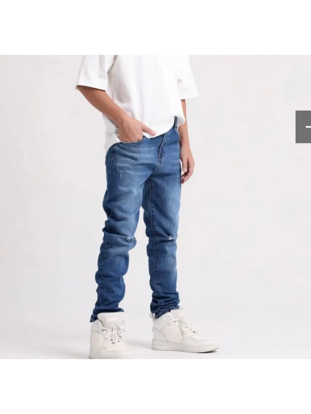 Blue navy skinny jeans