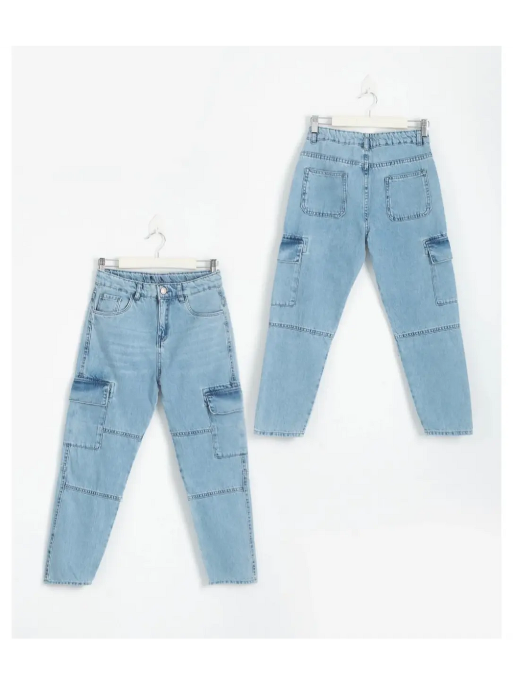 Boys light cargo pants