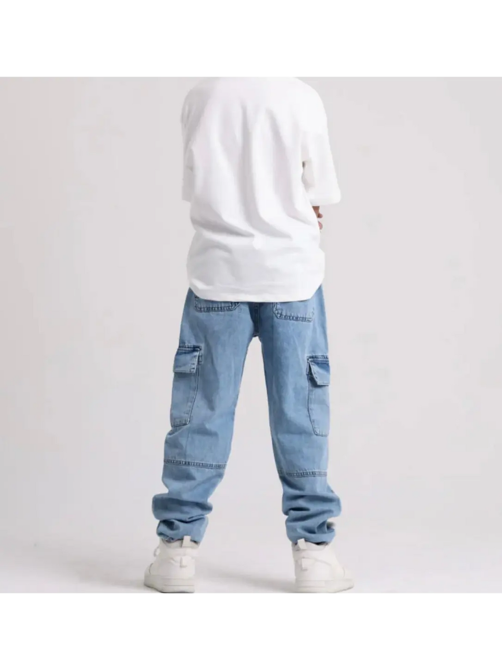 Boys light cargo pants