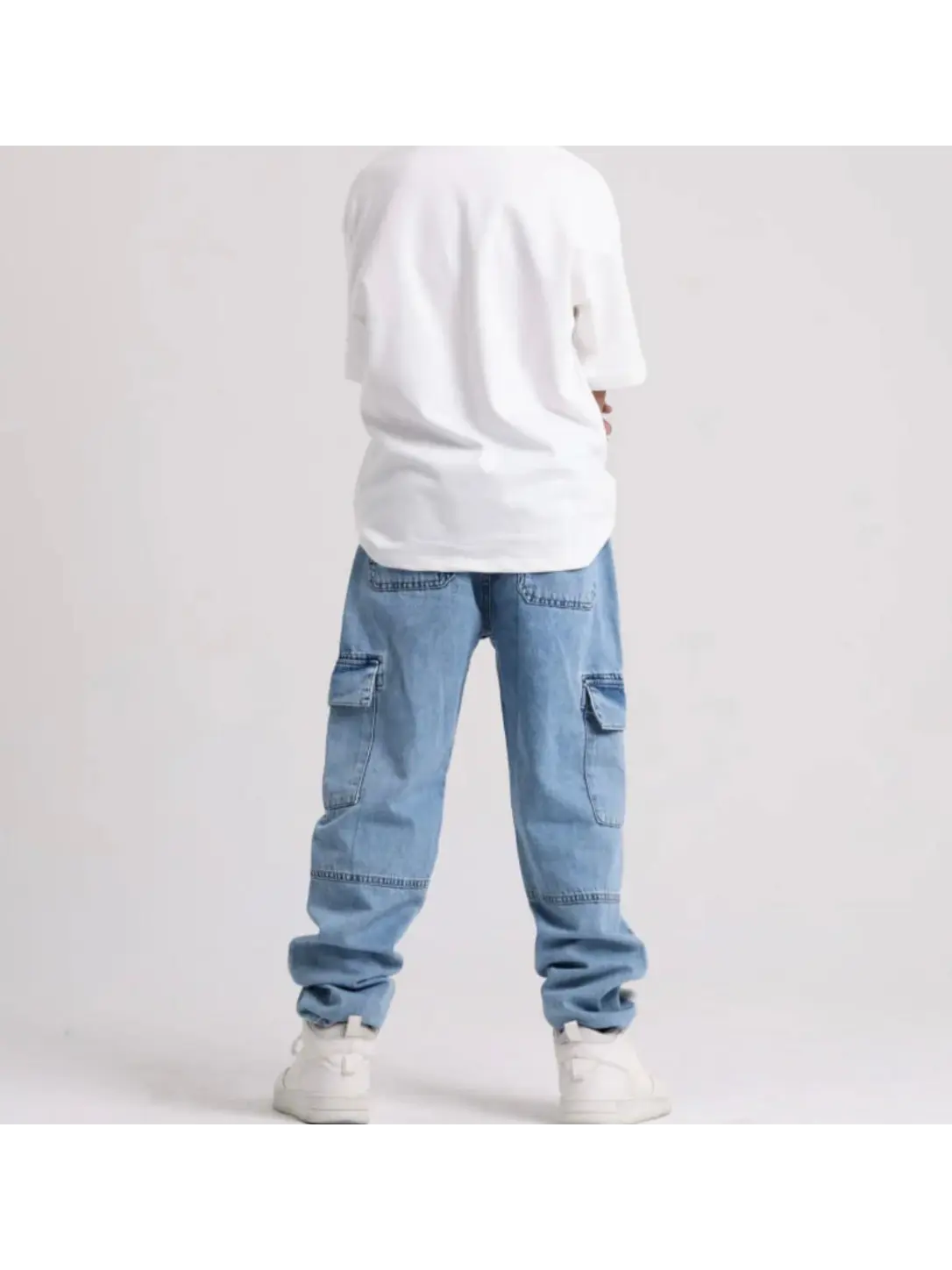 Boys light cargo pants