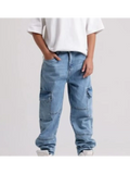 Boys light cargo pants