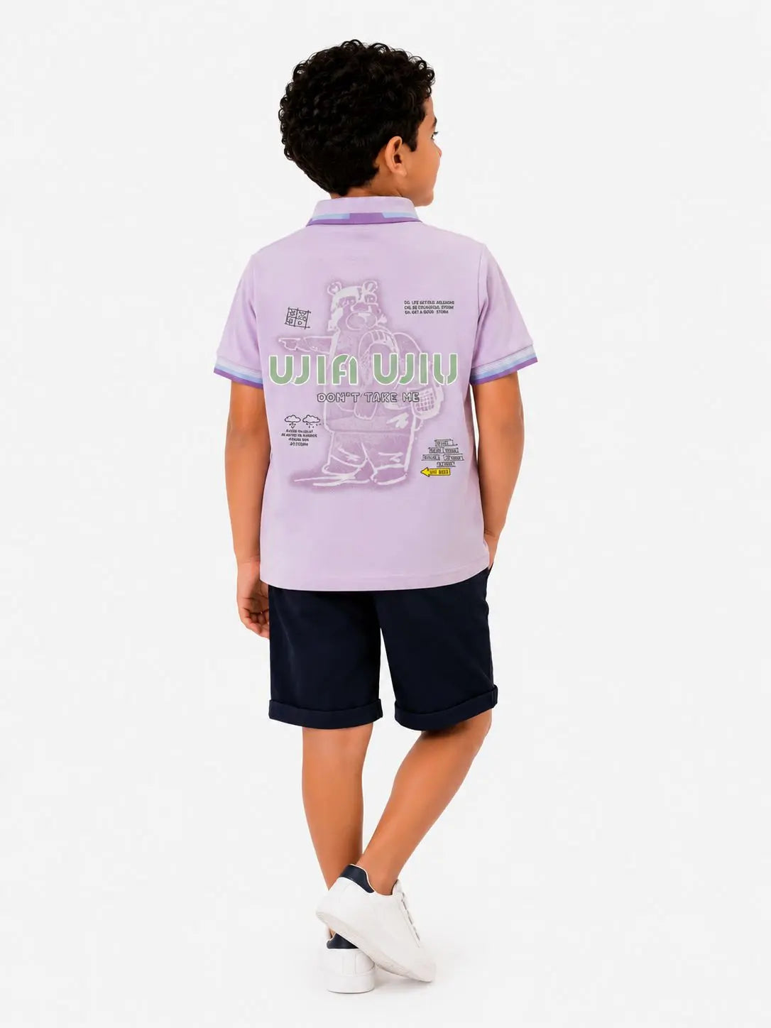 Pastel Purple Polo shirt