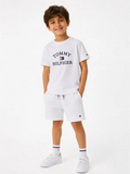 Boys White cotton Summer Set