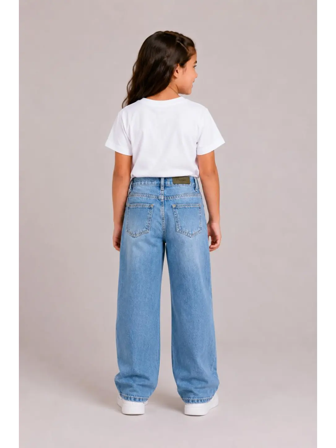 Girls Baggy Denim Jeans