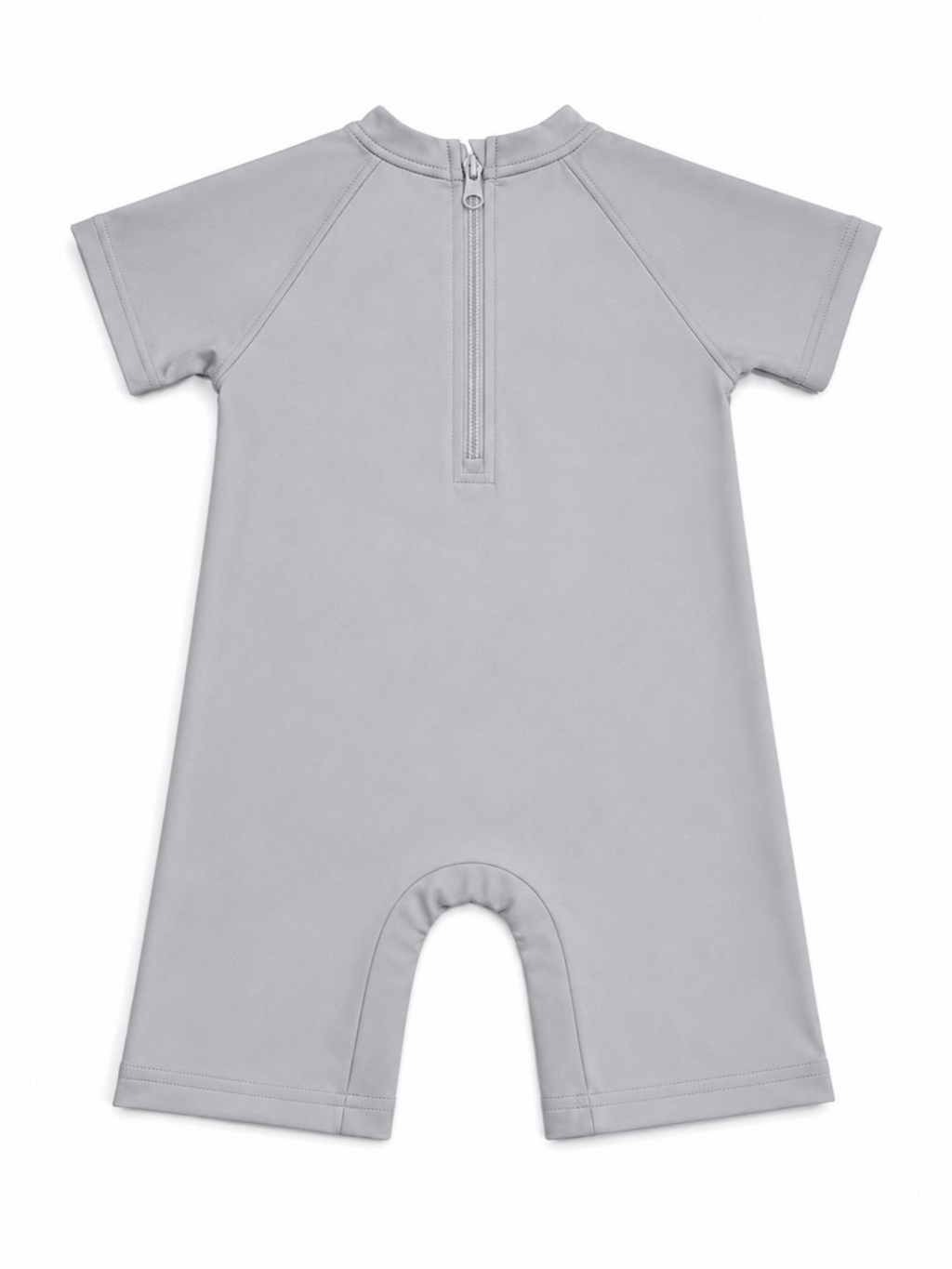 Boys Shark Surfing Swimsuit with Back Zipper