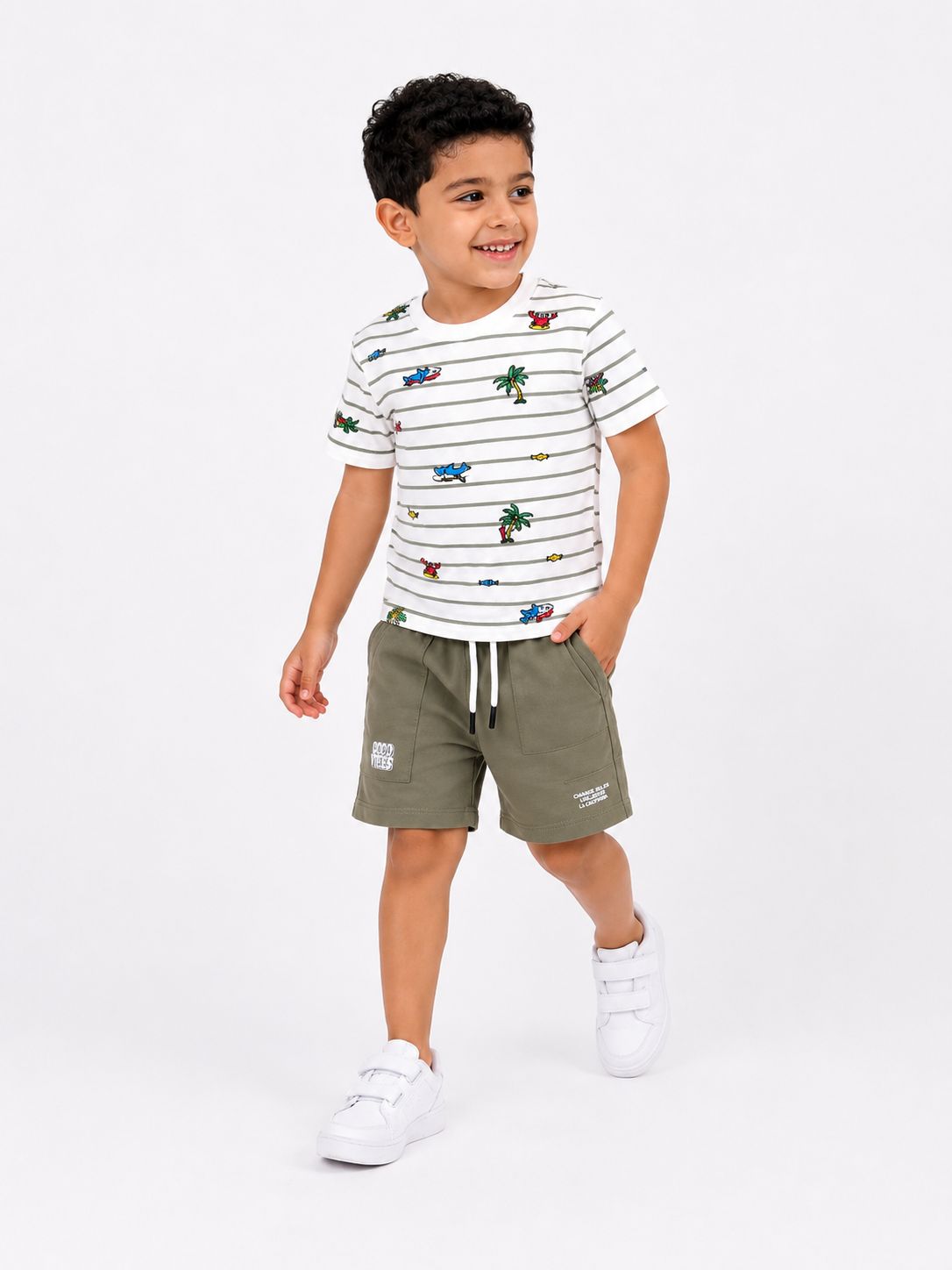 Olive Island cotton Set