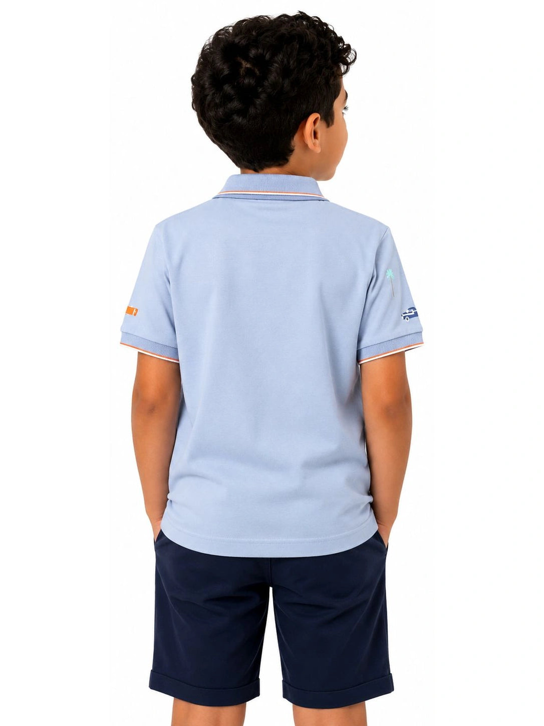 Sky Ride Polo cotton Shirt