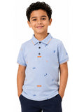 Sky Ride Polo cotton Shirt