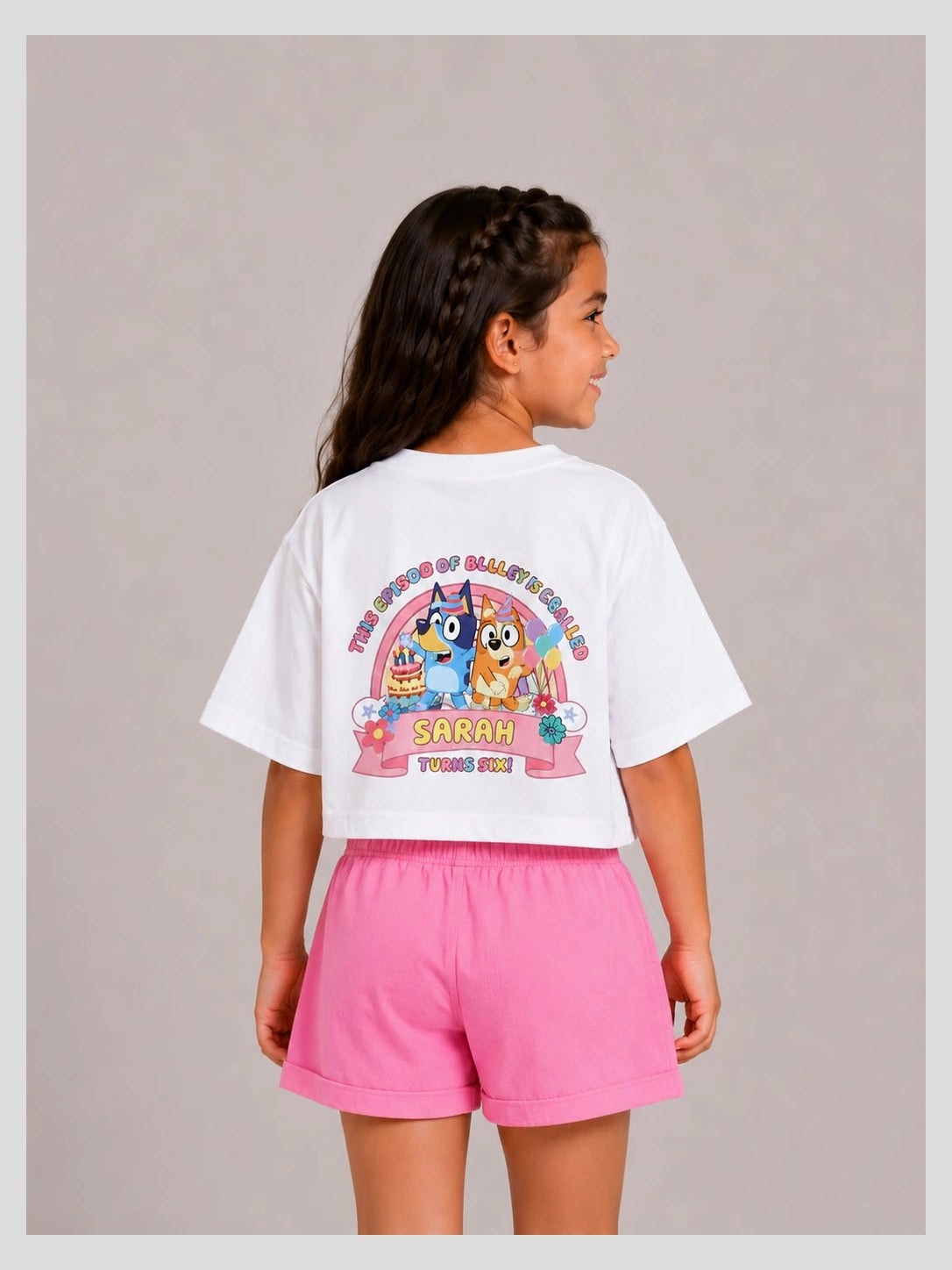 Girls Birthday Party print T-Shirt