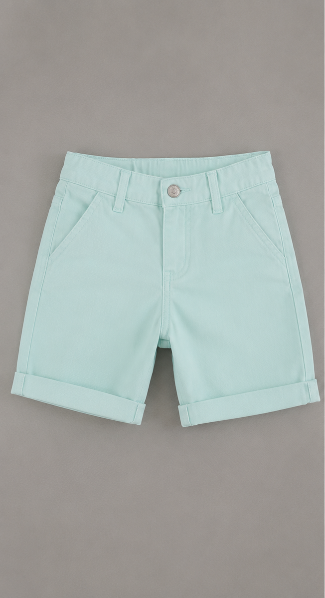 girls mint summer shorts
