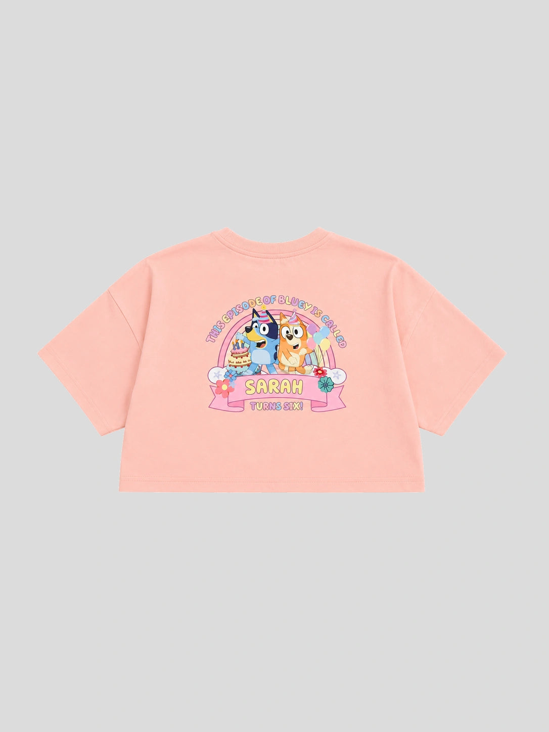 Peach Pink cotton T-shirt