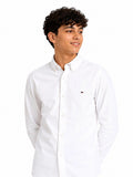classic white button up shirt